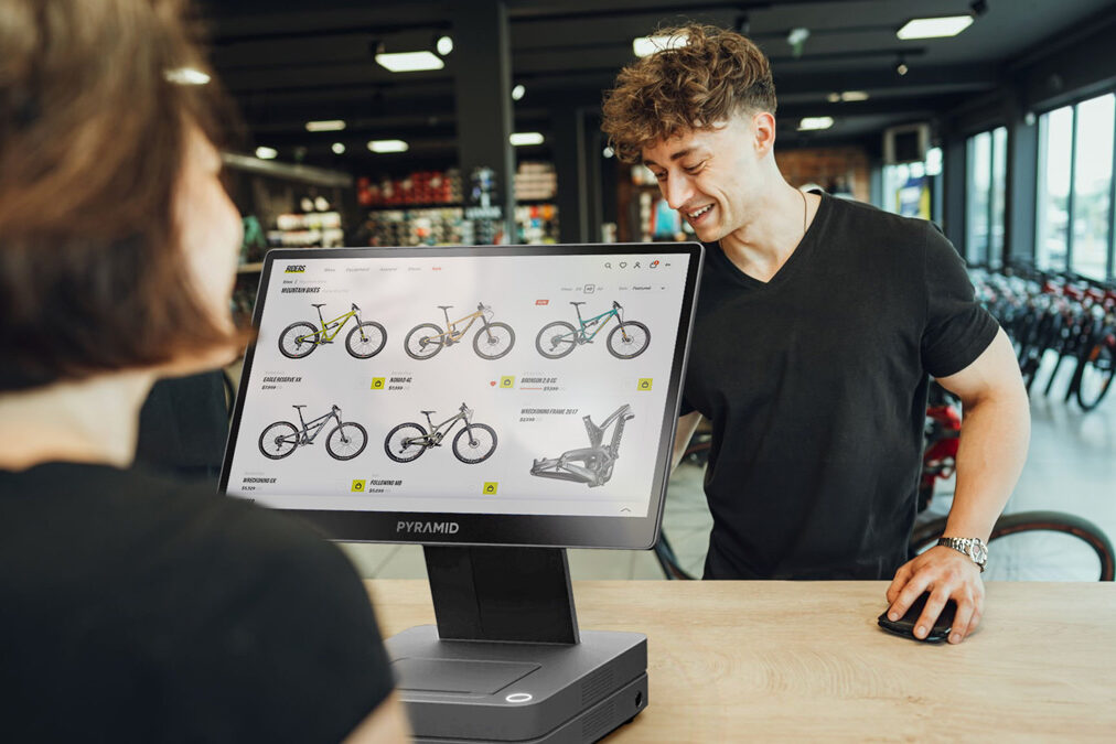 pos system in the bike store