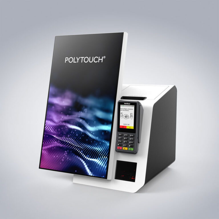 Modular self-service kiosk FLEX21.5