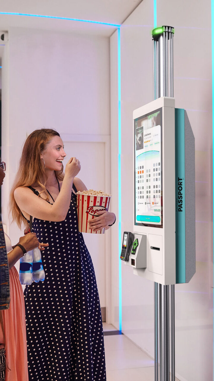 Interactive kiosks PP27 Ticketing in cinemas