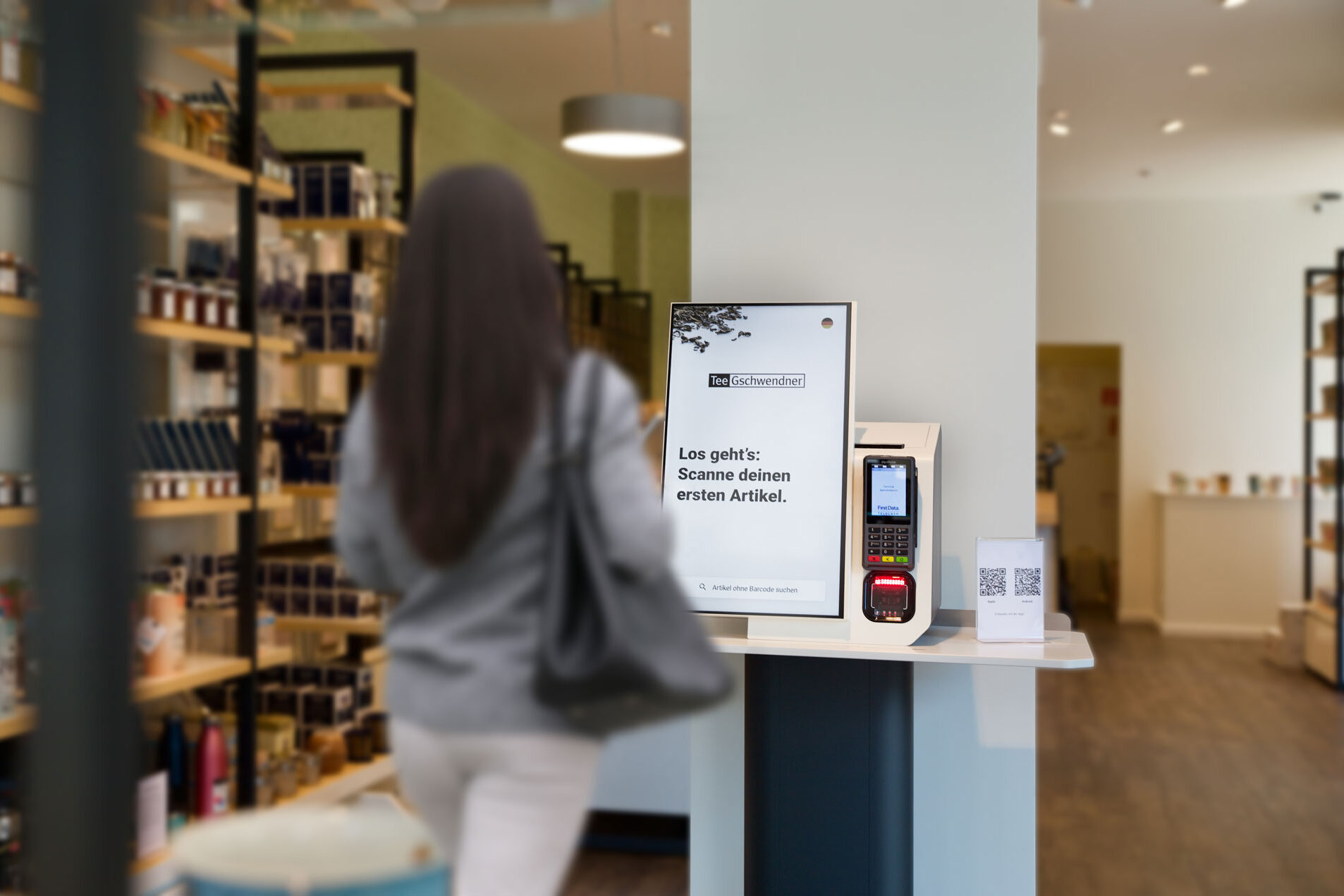 Self-service solutions for convenience stores