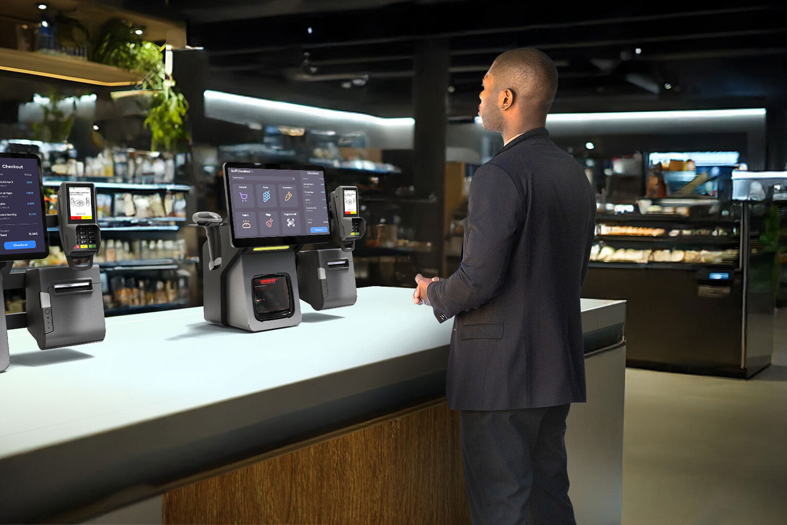 Self-service solutions for food retailers