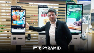 POLYTOUCH SWIFT Self-Ordering Kiosk for Digital Ordering Processes at POS
