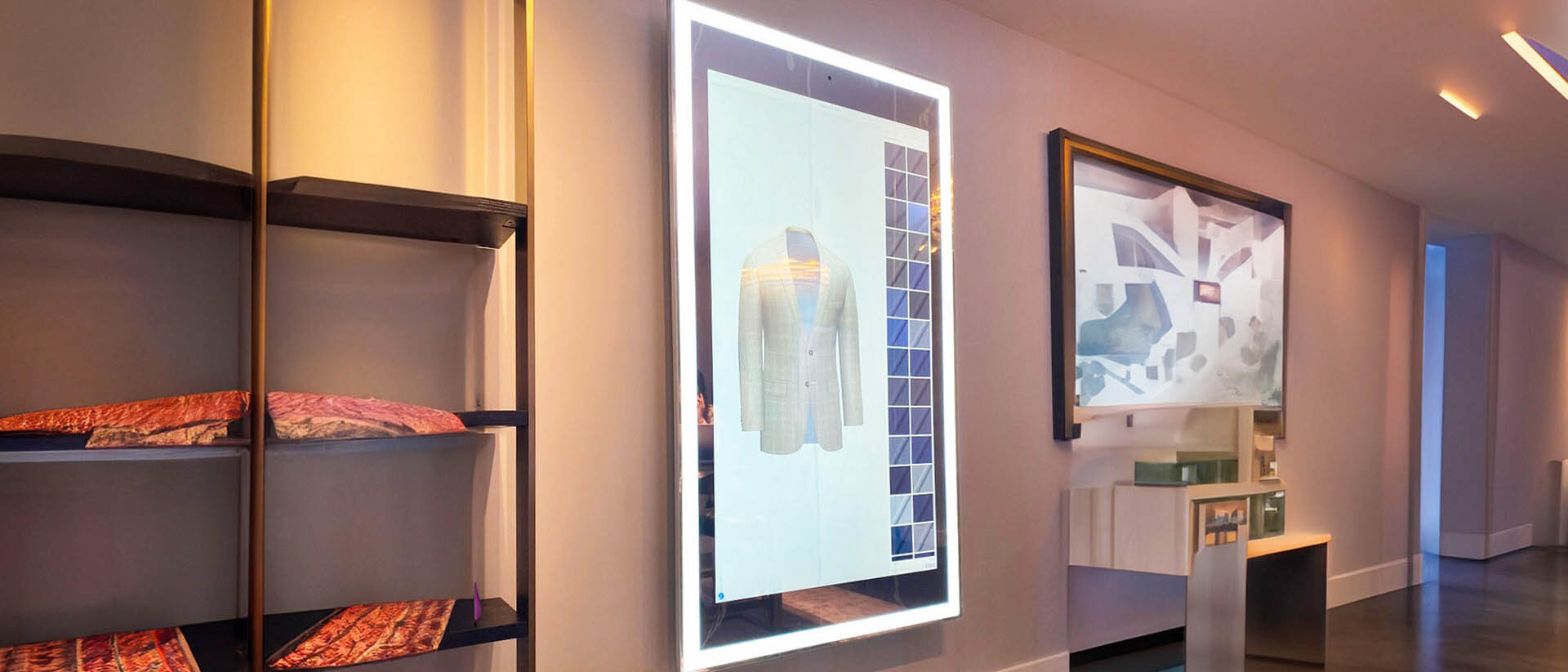 Interactive Smart Mirror for Fashion Stores